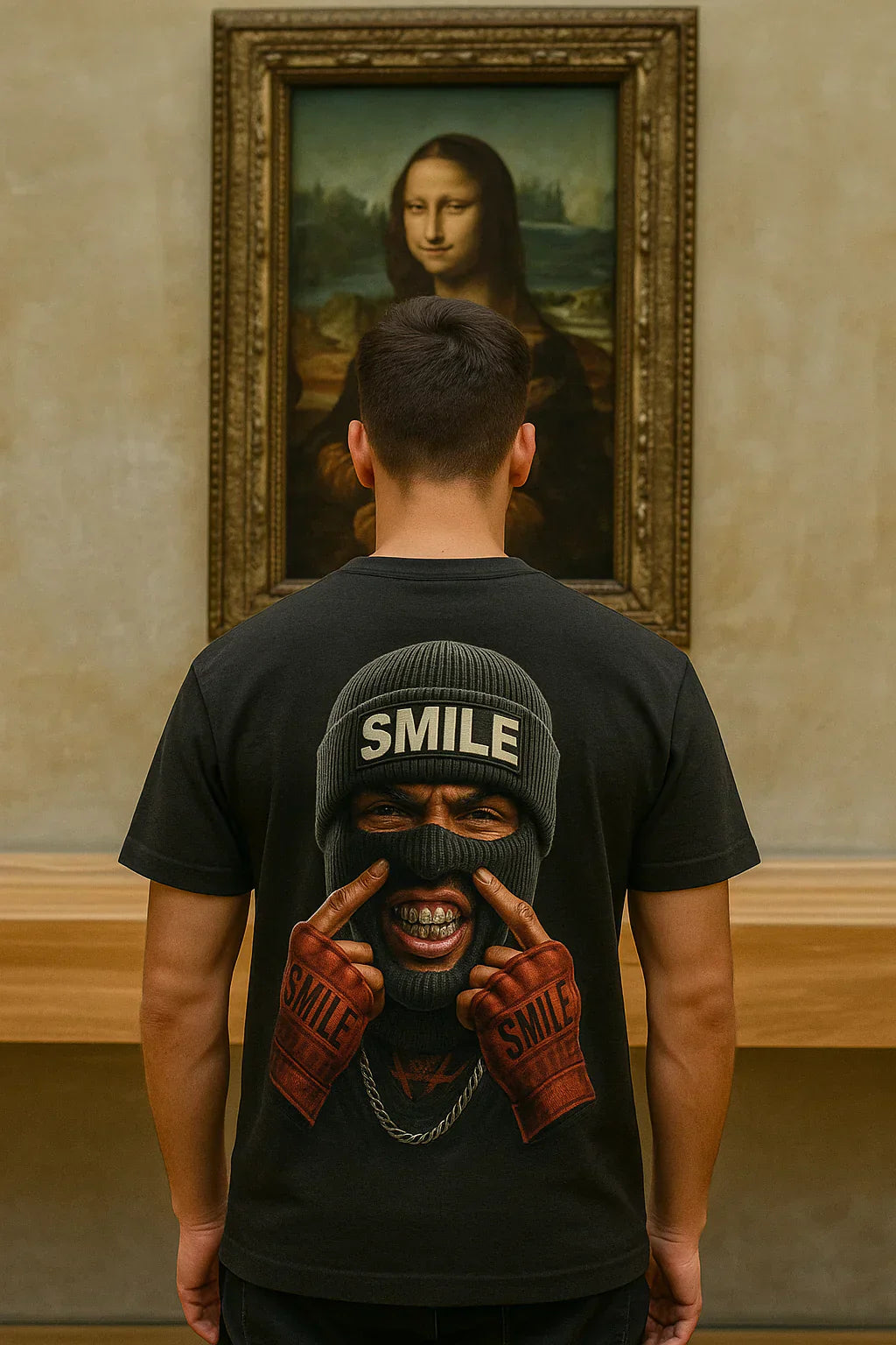 SMILE" Graphic T-Shirt – Bold Streetwear Vibes